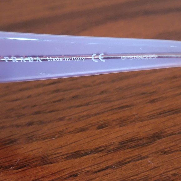 PRADA VPR 141 RECTANGULAR FULL RIM EYEGLASS FRAMES - AUTHENTIC - Picture 3 of 7